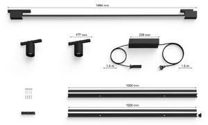 Philips-К-кт 3бр.LED димируеми лампи за релсова система Hue LED/39,9W/230V