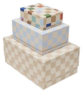 Картонени детски кутии за съхранение в комплект 3 бр. 31x22x14 cm Mana – OYOY Mini