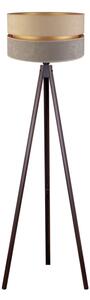Duolla - Лампион DUO 1xE27/60W/230V Ø 44 см бежов/сив/венге
