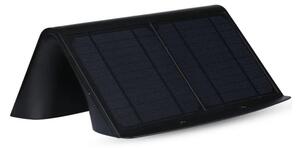 LED соларен стенен фенер с сензор LED/7W/3,7V 4000K IP65 4000 mAh черен