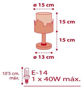 Dalber 61251 - Детска лампа MERRY CHRISTMAS 1xE14/40W/230V