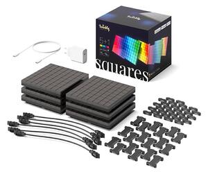 Twinkly TWQ064STW-07-BEU - К-кт 6xLED RGB Panel SQUARES 64xLED 16x16 см Wi-Fi