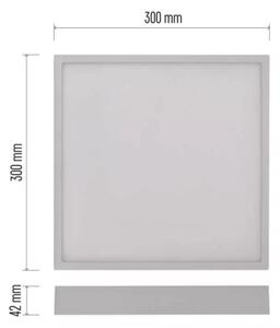 LED Плафон LED/28,5W/230V 3000/3500/4000K 30x30 см бял