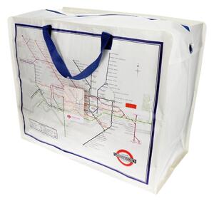Кутия за съхранение на дрехи от рециклирана пластмаса 58x28x48 cm Heritage Tube Map – Rex London
