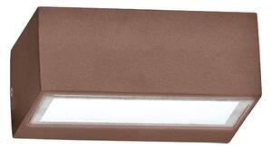 Ideal Lux - Външно стенно осветително тяло TWIN 1xG9/28W/230V IP44 кафяво