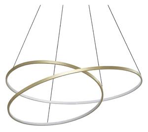 Ideal Lux - LED полилей на кабел OZ LED/75W/230V, диаметър 100 см, CRI 90, златист