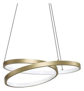 Ideal Lux - LED полилей на кабел OZ LED/38W/230V, диаметър 40 см, CRI 90, златист цвят