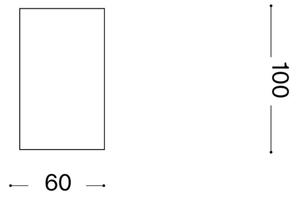 Ideal Lux - LED точково осветително тяло LOOK 1xGU10/7W/230V CRI 90 6x6 см месинг