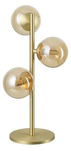 Ideal Lux - LED настолна лампа PERLAGE 3xG9/3W/230V златна/димно бежова