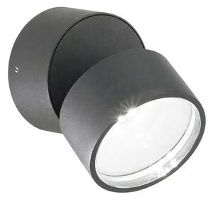 Ideal Lux -LED Външно стенно осветително тяло OMEGA LED/7W/230V CRI 90 IP54 антрацит