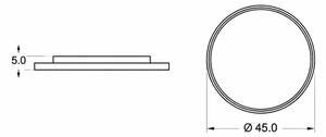 Brilagi - LED детски таванен плафон PIGGY LED/70W/230V 3000/4500/6000K