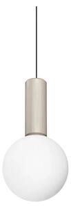 Ideal Lux - LED полилей на кабел ODEON LED/8W/230V CRI 90 Ø 15 см бежово/бяло