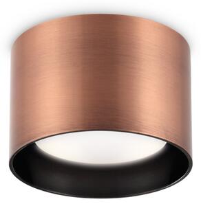 Ideal Lux - LED точково осветително тяло SPIKE 1xGX53/9W/230V Ø 10 см медно