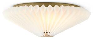 Halo Design 745081-Стенно осветително тяло PARIS 3xG9/28W/230V Ø 40 см бял/месинг/дъб