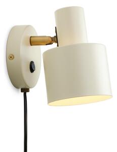 Halo Design 746873 - Стенно точково осветително тяло VOGUE 1xE27/40W/230V крем/месинг