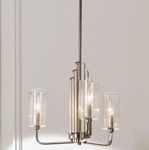 Quintiesse QN-KIMROSE3-PN - Полилей на тръба KIMROSE 3xE14/40W/230V лъскав хром