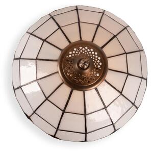 Brilagi - Витражна настолна лампа в стил Tiffany SIENNA 1xE27/60W/230V