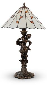 Brilagi - Tiffany витражна настолна лампа FOLIA 1xE27/60W/230V