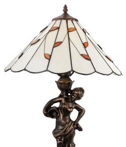 Brilagi - Tiffany витражна настолна лампа FOLIA 1xE27/60W/230V