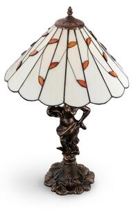 Brilagi - Tiffany витражна настолна лампа FOLIA 1xE27/60W/230V