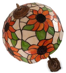 Brilagi - Tiffany витражна подова лампа SUNFLOWER 2xE27/60W/230V