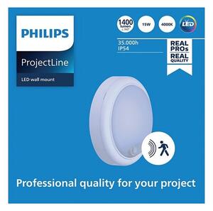 Philips - LED Аплик със сензор PROJECTLINE LED/15W/230V IP54