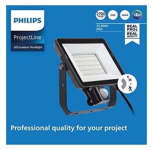 Philips - LED Екстериорен прожектор със сензор PROJECTLINE LED/30W/230V IP65 3000K