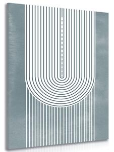 Картина на платно – Бохо дъга Mid-Century