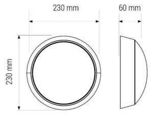 LED Плафон за баня LED/11W/230V IP40