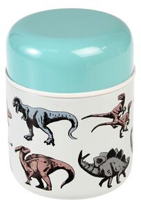 Син/кремав детски термос за храна 280 ml Prehistoric Land – Rex London
