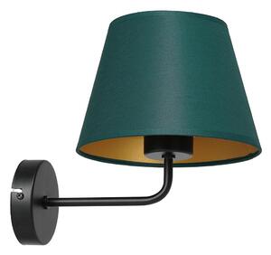 Аплик ARDEN 1xE27/60W/230V зелен/златист