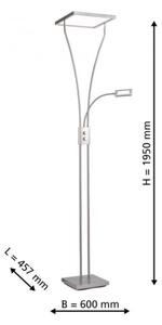 Leuchten Direkt 11722-55 - димируема LED лампа MARIAN LED/33W/230V + LED/3,6W