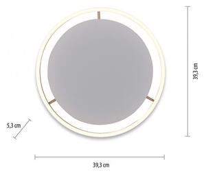 Leuchten Direkt 15391-60 - LED Димируем плафон RITUS LED/20W/230V