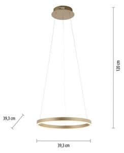 Leuchten Direkt 15393-60 - LED Димируем пендел RITUS LED/20W/230V