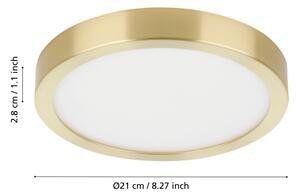 Eglo 900181 - LED таванно осветително тяло FUEVA LED/17W/230V, диаметър 21 cm