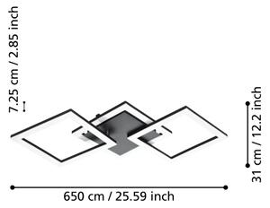 Eglo 900317 - LED Димируема плафониера PARANDAY-Z LED/32,4W/230V