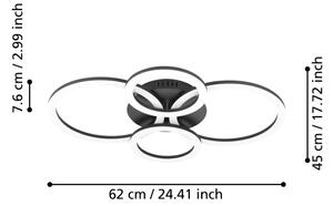 Eglo 900319 - LED Димируема плафониера PARRAPOS-Z LED/41W/230V