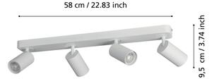 Eglo 900339 - LED RGBW Димируем спот TELIMBELA-Z 4xGU10/4,9W/230V