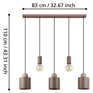 Eglo 900346 - Пендел GAZZOLA 5xE27/40W/230V