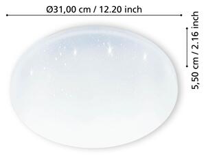 Eglo 900363 - LED Плафон за баня FRANIA LED/18W/230V IP44