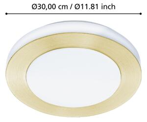 Eglo 900369 - LED Плафон за баня CARPI LED/10,8W/230V IP44