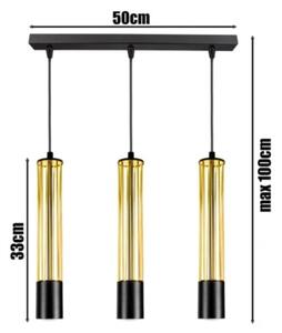 Пендел PRESCOT 3xGU10/40W/230V златист