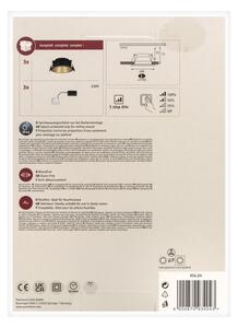 Paulmann 93404 - К-кт 3бр.LED/6,5W IP44 димируеми лампи за баня COLE 230V