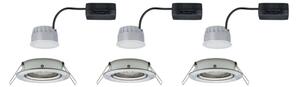 Paulmann 93483 - К-кт 3бр.LED/6,5W IP23 димируеми лунички за баня NOVA 230V