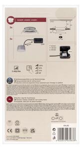 Paulmann 93483 - К-кт 3бр.LED/6,5W IP23 димируеми лунички за баня NOVA 230V