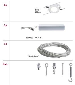 Paulmann 94106 - К-кт 6xLED/4W Спот ROUNDMAC 230V бял