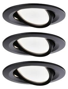 Paulmann 94472 - К-кт 3бр.LED/6W IP23 димируеми лунички за баня NOVA 230V
