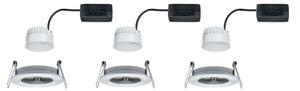 Paulmann 93462 - К-кт 3бр.LED/6W IP44 лунички за баня NOVA 230V