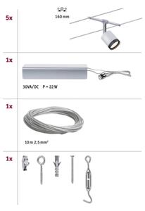 Paulmann 3981 - К-кт 5xLED/4W Спот TUBE 230V