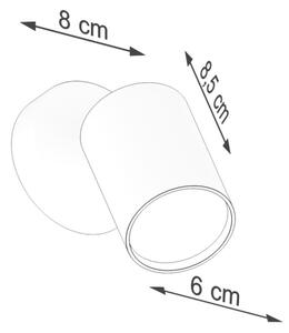 Sollux SL.1123 - Стенен спот LEMMI 1xGU10/40W/230V бял